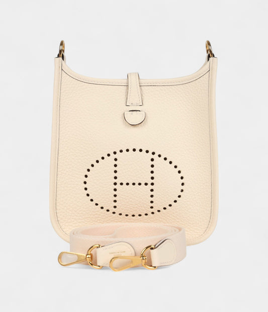 Hermès Evelyne Nata Clemence Gold Hardware