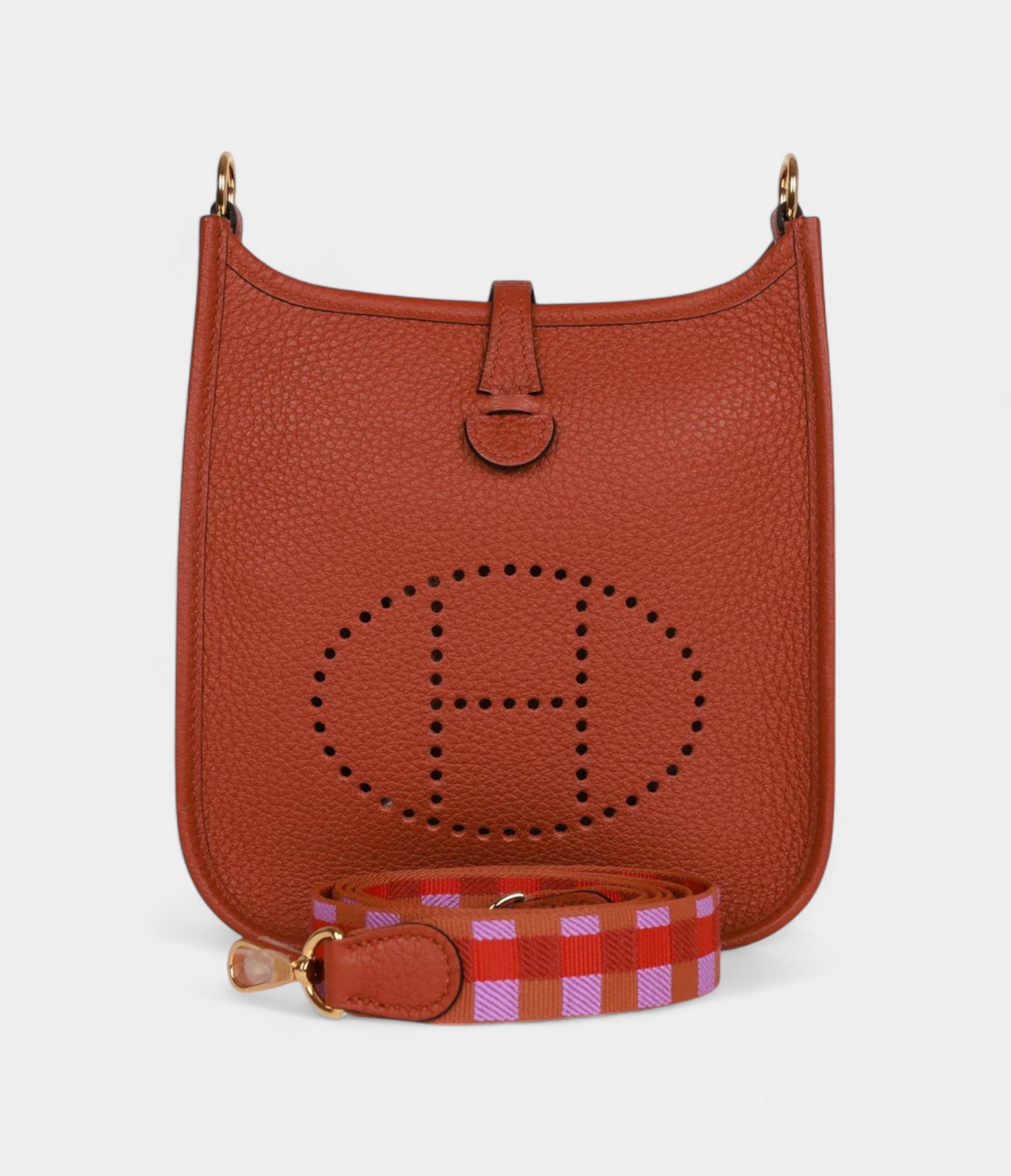 Hermès Evelyne TPM Cuivre Clemence Gold Hardware