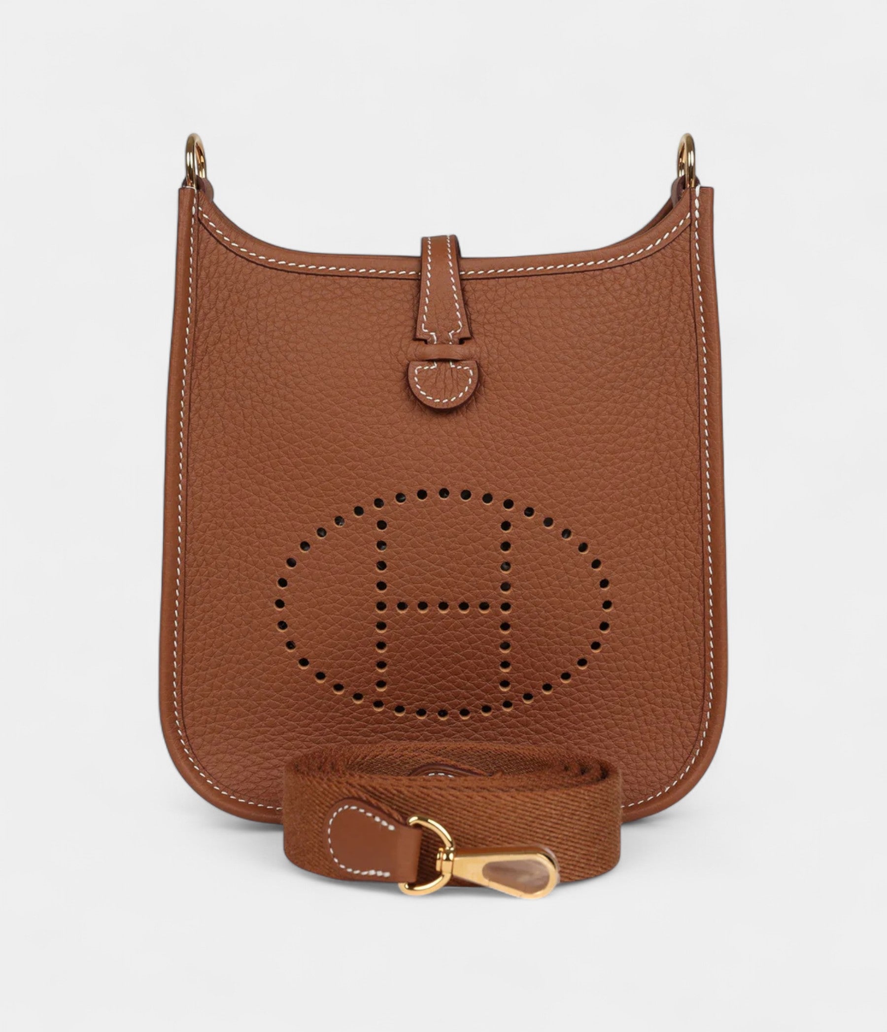 Hermès Evelyne TPM Gold Clemence Gold Hardware