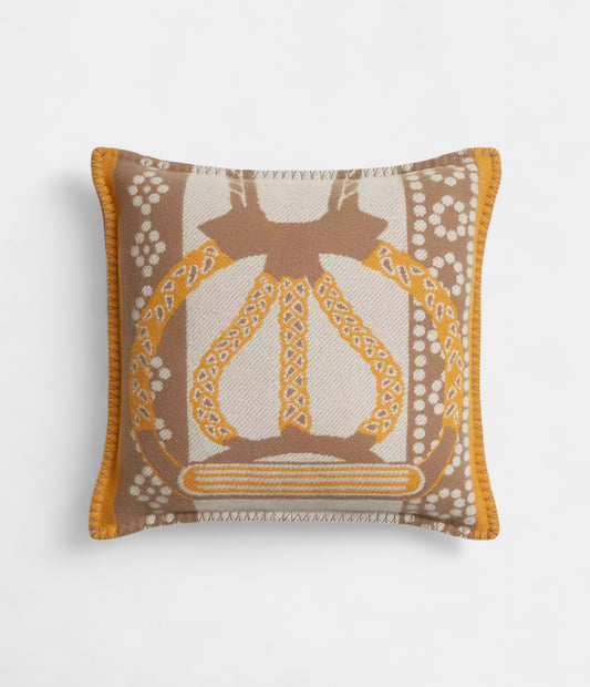 Hermès Fantaisie d'Etriers Decorative Pillow