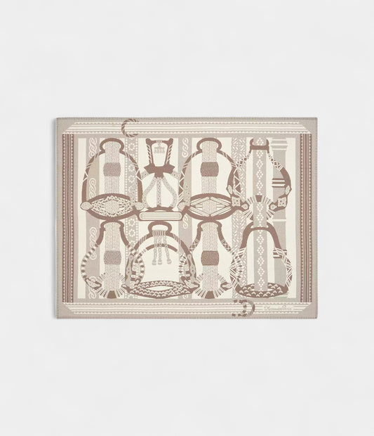 Hermès Fantaisie d’Etriers Wool & Cashmere Blanket
