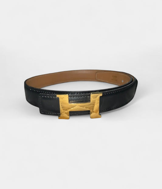Hermès H Leather Belt A Bold Statement of Iconic Luxury