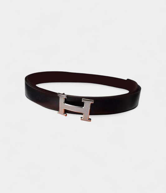 Hermès H Leather Belt Iconic Boldness, Timeless Elegance