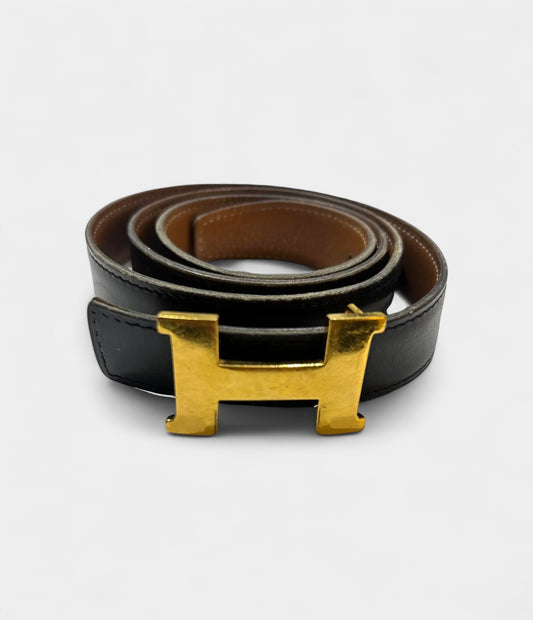 Hermès H Leather Belt A Timeless Symbol of Refinement