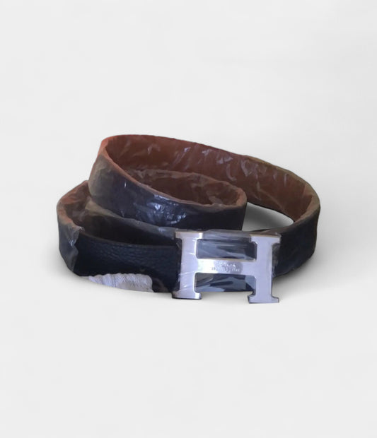 Hermès H Multicolour Leather Belt Iconic Style Meets Playful Versatility