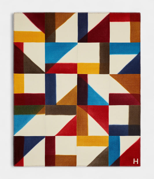 Hermès H Pythagore Blanket A Masterpiece of Artisanal Geometry