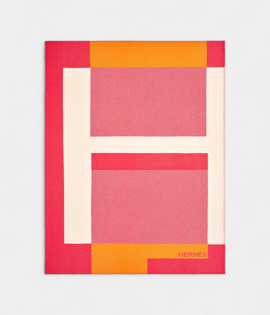 Hermès H Riviera Wool & Cashmere Blanket