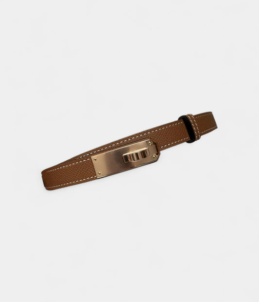 Hermès Kelly 18 Belt in Gold Epsom Leather A Timeless Statement of Elegance