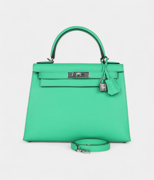Hermes Kelly 28 Comics Epsom Palladium Hardware