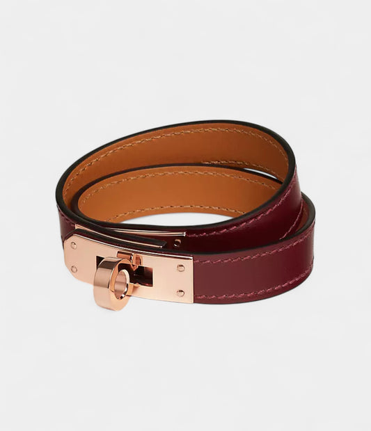 Hermès Kelly Double Tour Bracelet A Timeless Wrap of Elegance