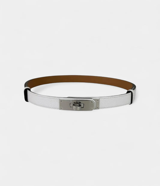 Hermès Kelly Leather Belt Iconic Elegance in a Sleek Silhouette