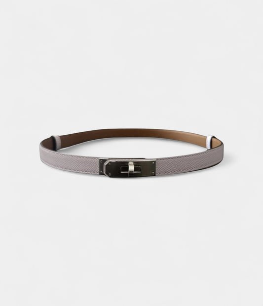 Hermès Kelly Leather Belt Iconic Minimalism with Signature Elegance