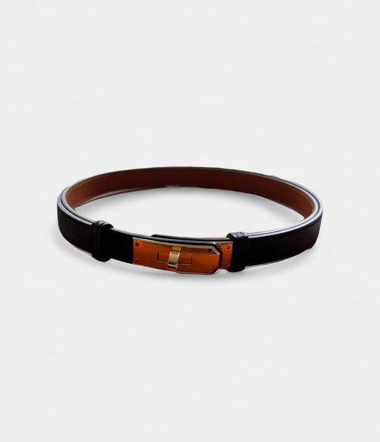 Hermès Kelly Leather Belt Subtle Luxury with an Iconic Twist