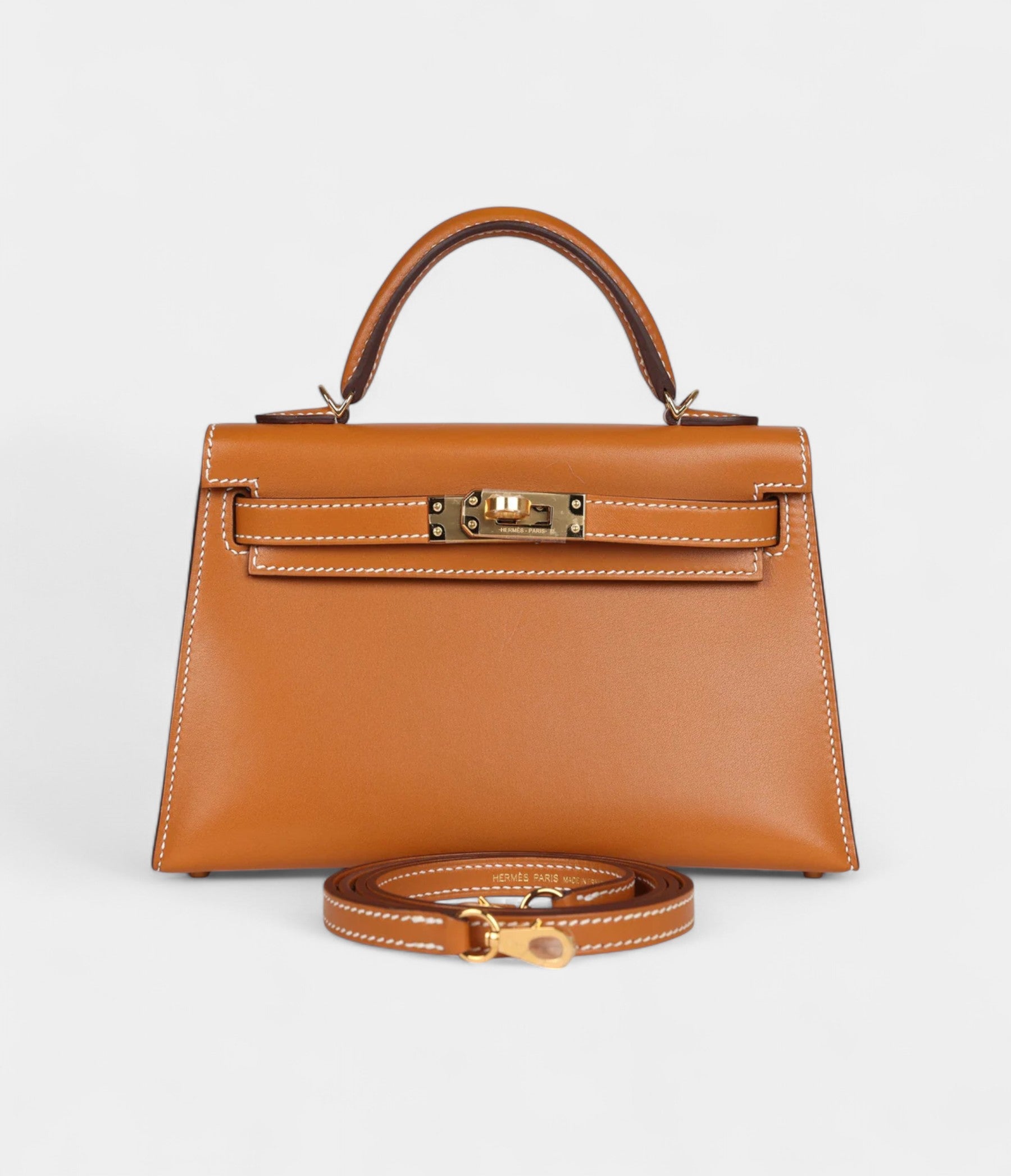 Hermès Kelly Sellier 20 Natural Sand Butler Gold Hardware