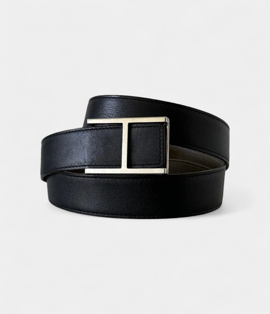 Hermès Leather Belt Classic Elegance, Timeless Craftsmanship