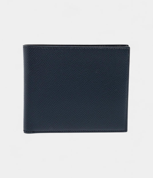 Hermès MC² Copernic Compact Wallet in Epsom Leather Midnight Blue