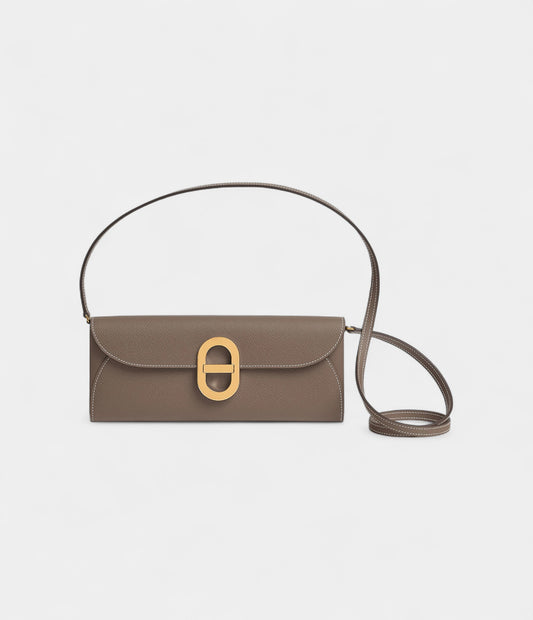 Hermès Maillon To Go Wallet in Étoupe Timeless Neutral