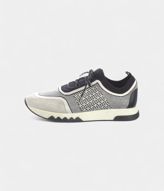 Hermès Men's Sneakers Colorblock Pattern