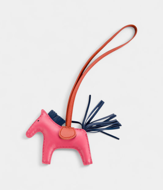 Hermès Milo Lambskin Grigri Rodeo Bag Charm PM
