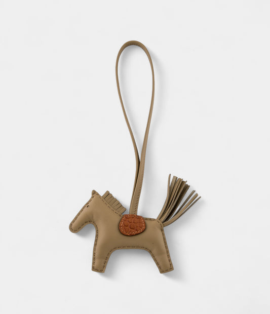 Hermès Milo & Alligator GriGri Rodeo Touch PM Bag Charm Craftsmanship