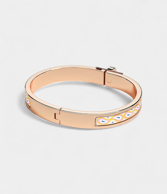 Hermès Mini Clic Kelly Palmettes Composées Bracelet Confettis