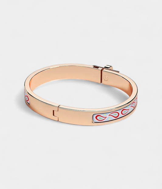 Hermès Mini Clic Kelly Palmettes Composées Bracelet Croisière