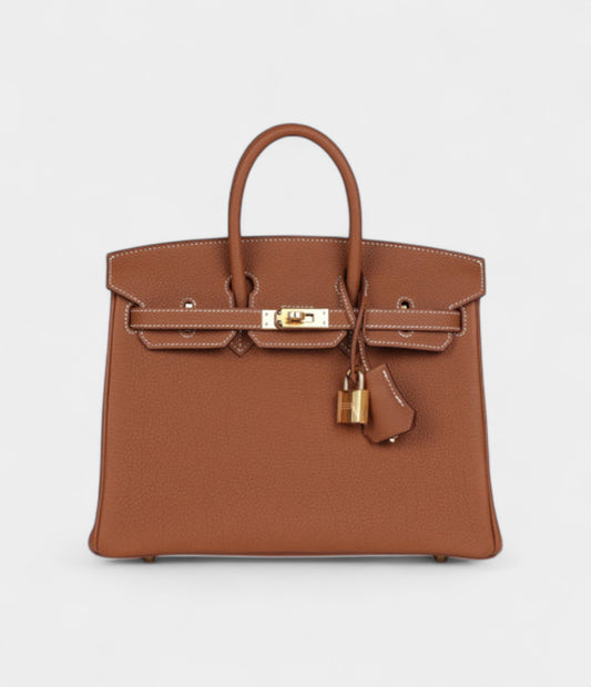 Hermès Mini Lindy Gold Clemence Gold Hardware