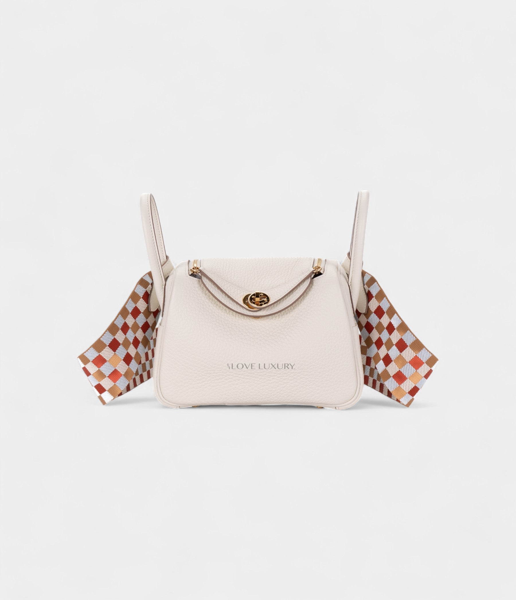 Hermès Mini Lindy Mushroom Clemence Gold Hardware