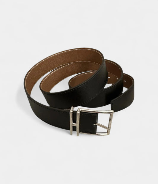 Hermès Nathan Leather Belt Sleek Design, Everyday Sophistication