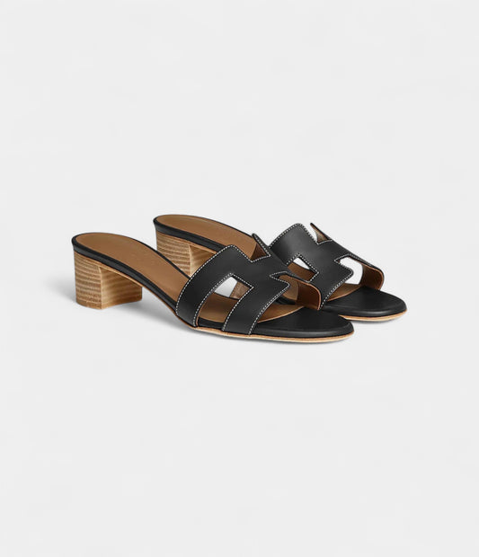 Hermès Oasis Sandals in Calfskin Leather