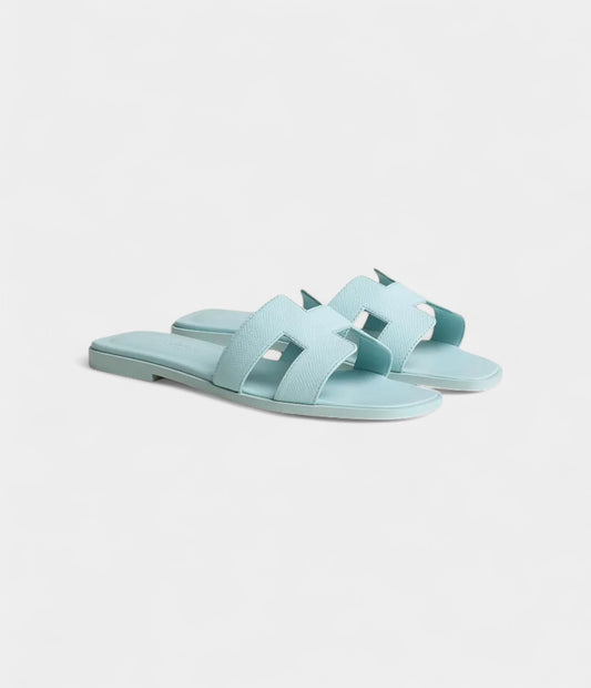 Hermès Oran Sandals for Women – Summer Edition In Sky Blue