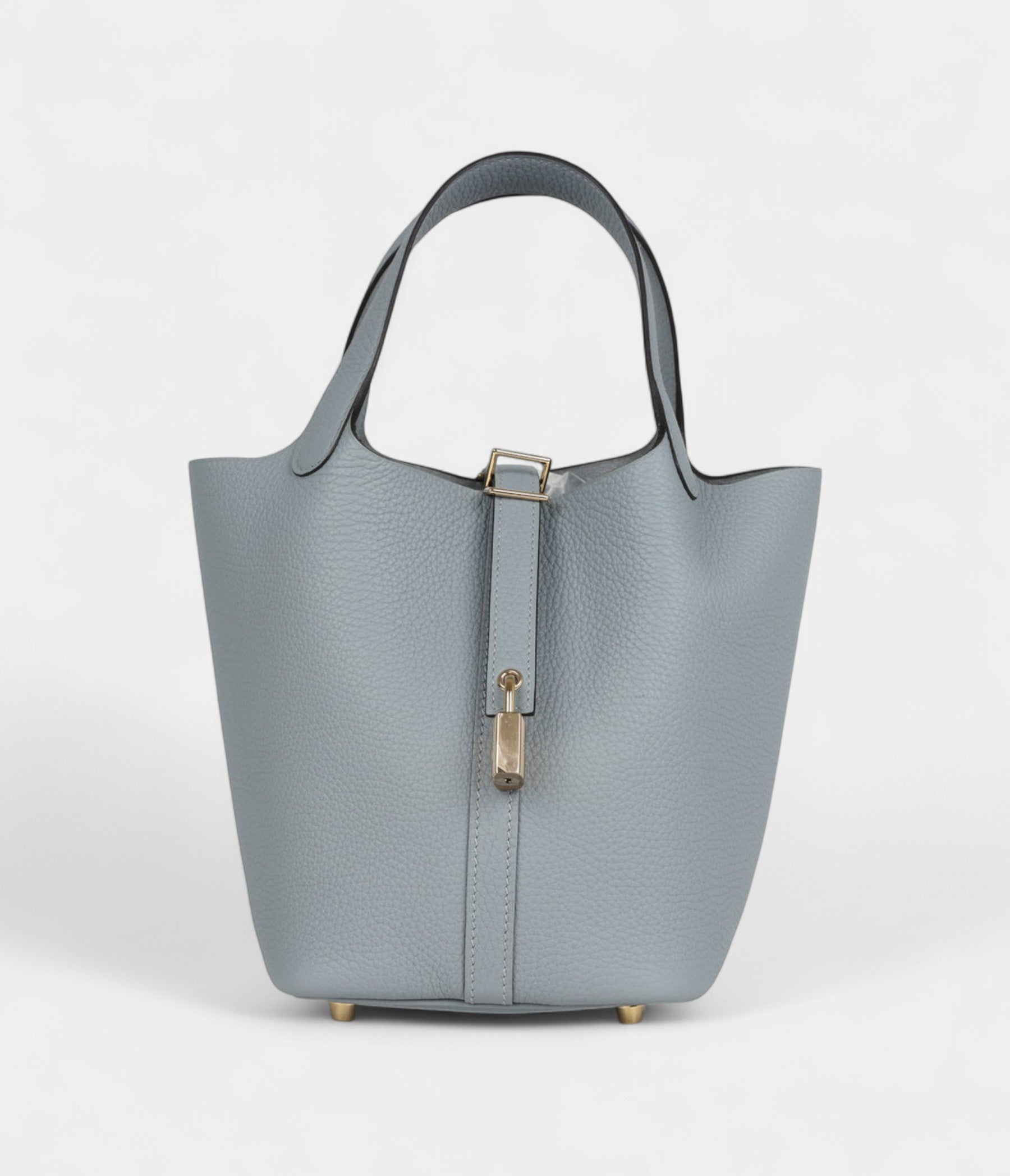 Hermès Picotin Lock 18 Grey Pantin Clemence Permabrass Hardware