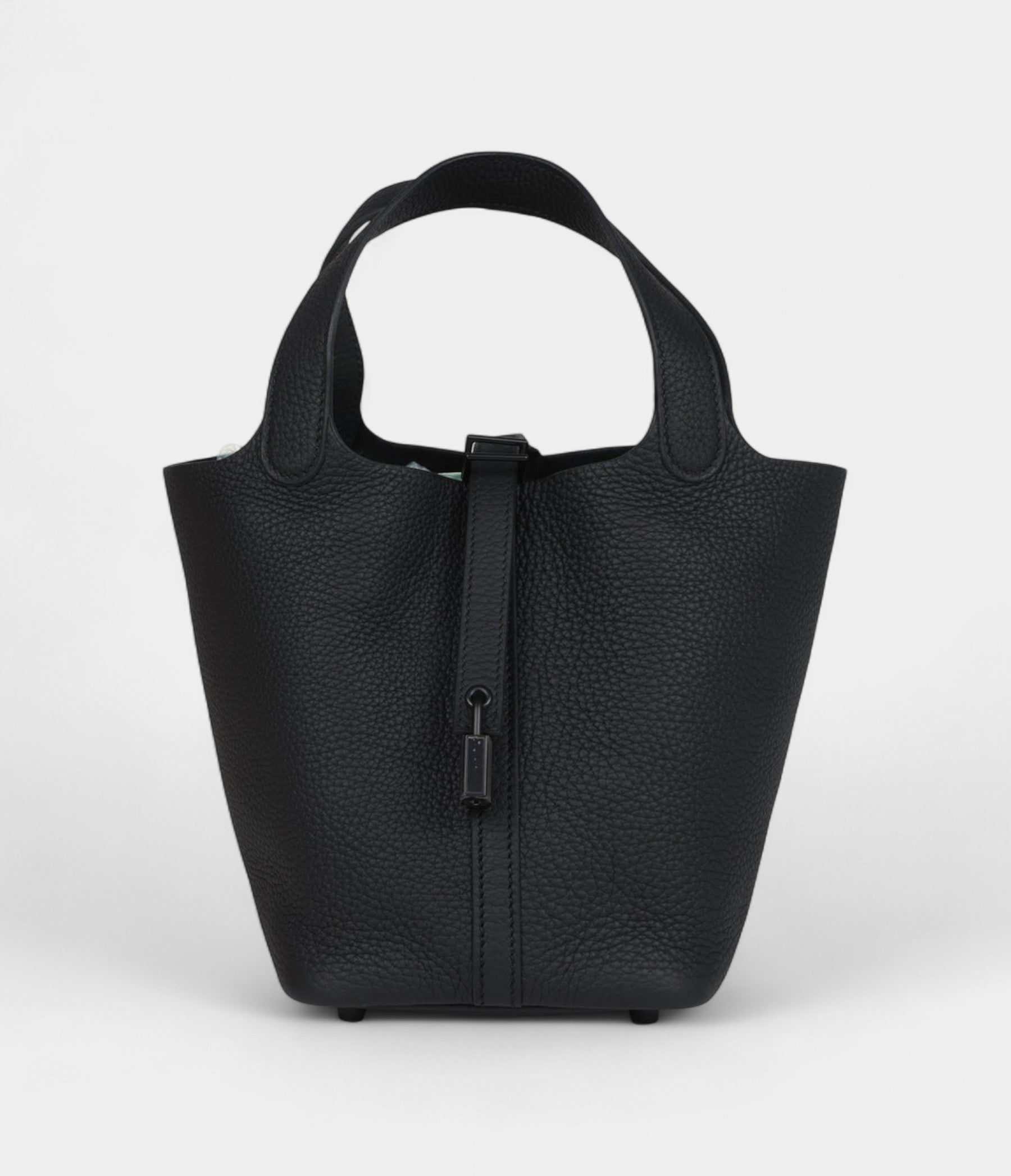 Hermès Picotin Lock 18 Monochrome Black Clemence Black Hardware