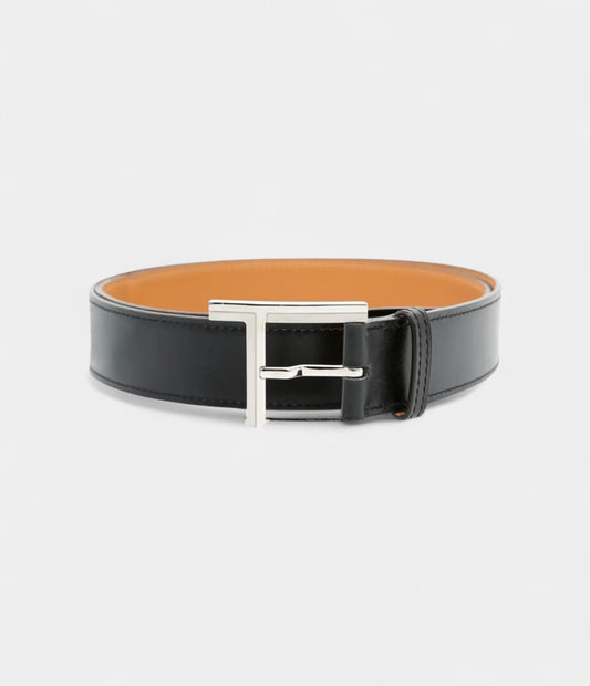 Hermès Quentin Leather Belt Subtle Sophistication, Modern Craft