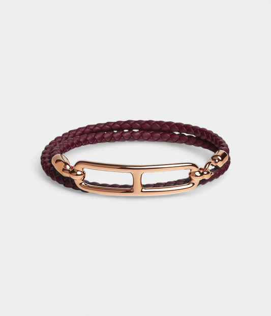 Hermès Roulis Double Tour Bracelet Gold