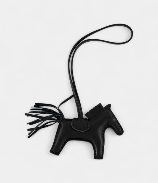Hermès So Black Milo GriGri Rodeo Bag Charm TPM