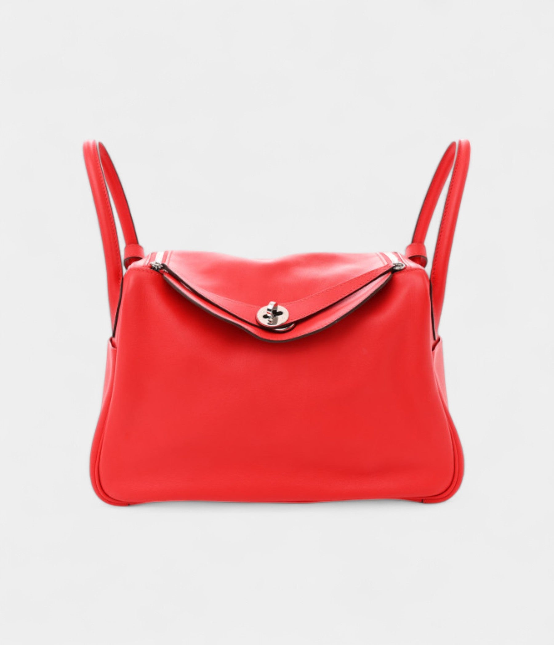 Hermes Swift Lindy 30 Rouge De Coeur Rouge Piment