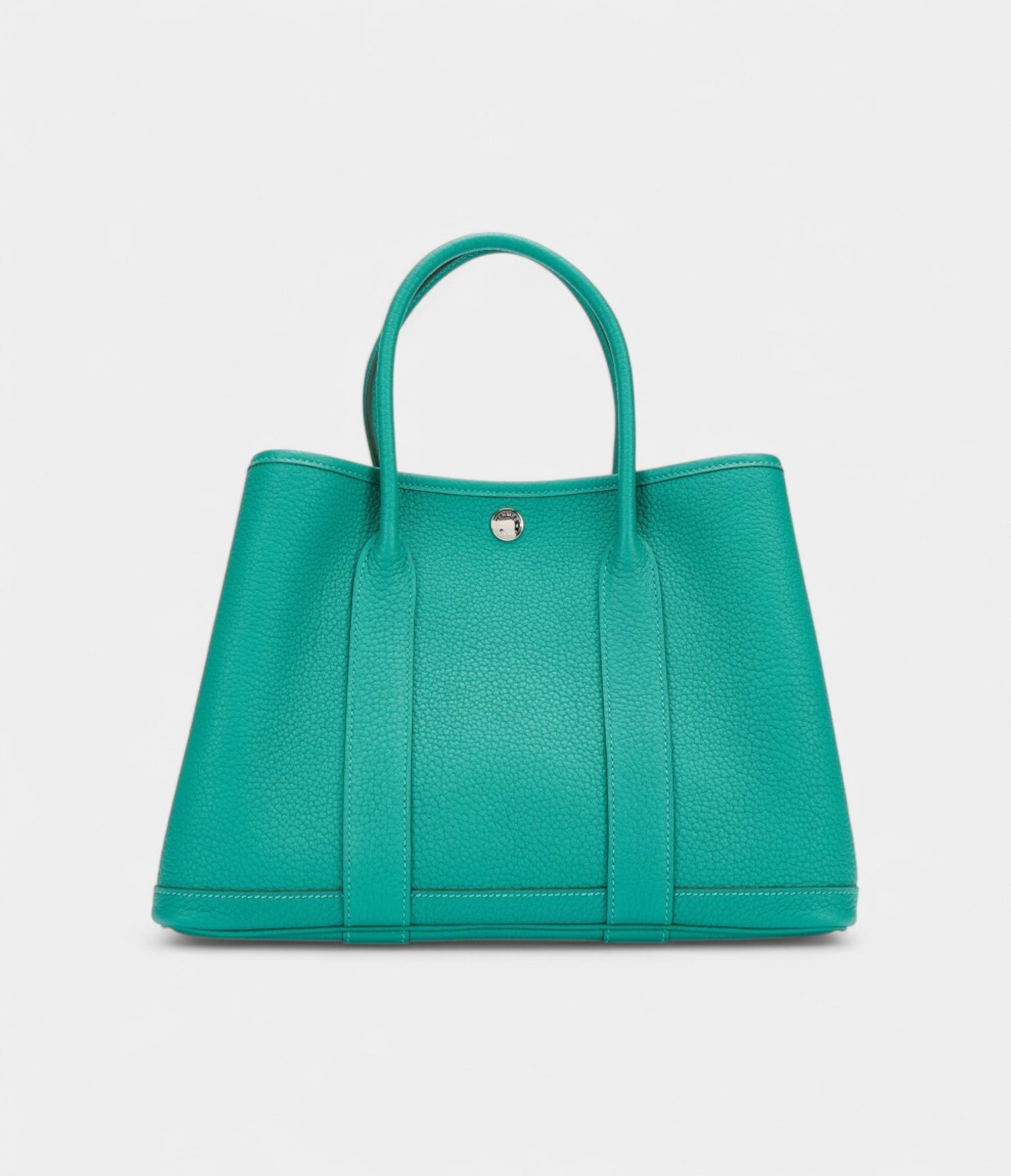 Hermès Vert Verone Negonda Garden Party 30 TPM Palladium Hardware