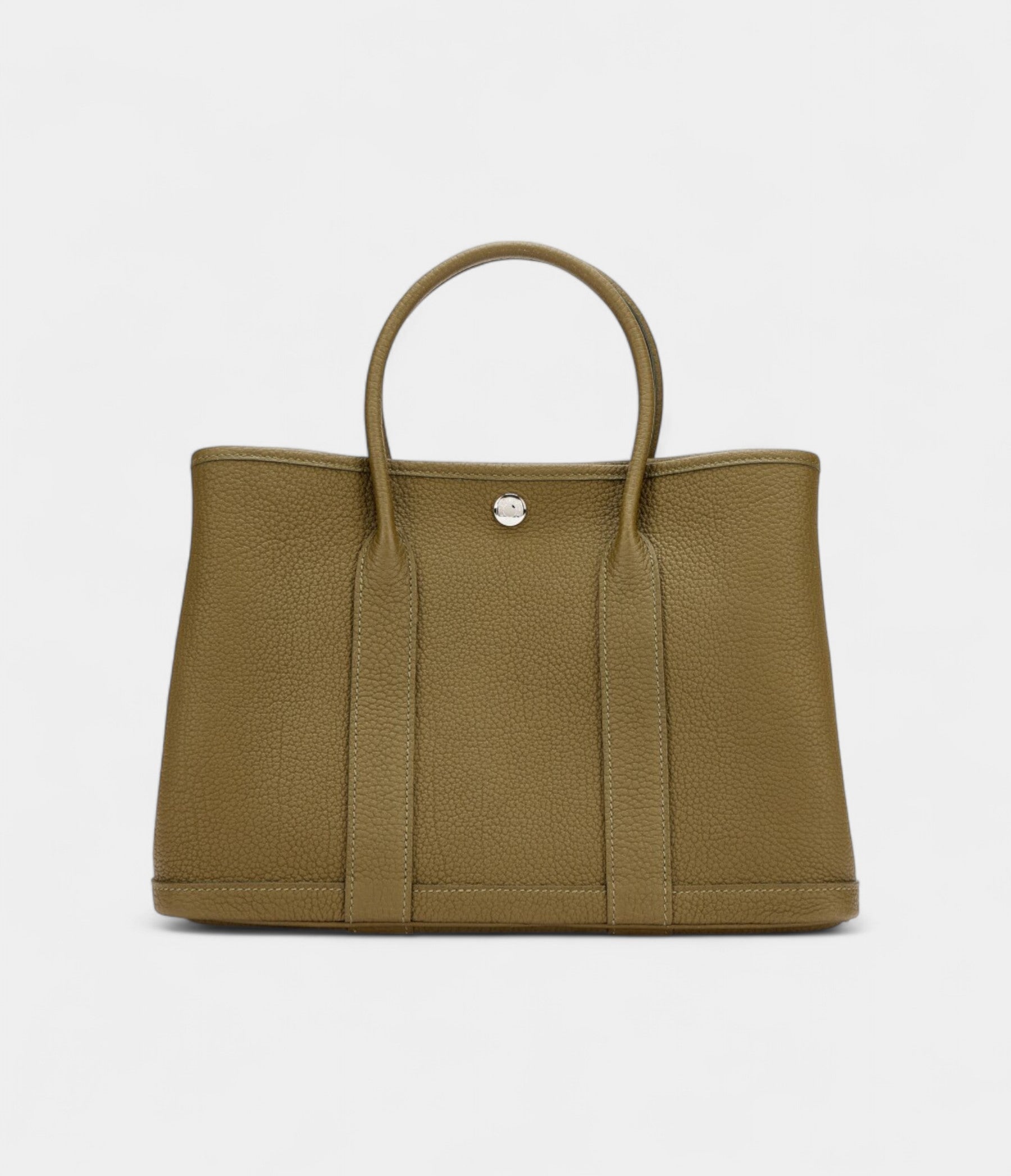Hermès Vert Veronese Negonda Garden Party 30 TPM Palladium Hardware