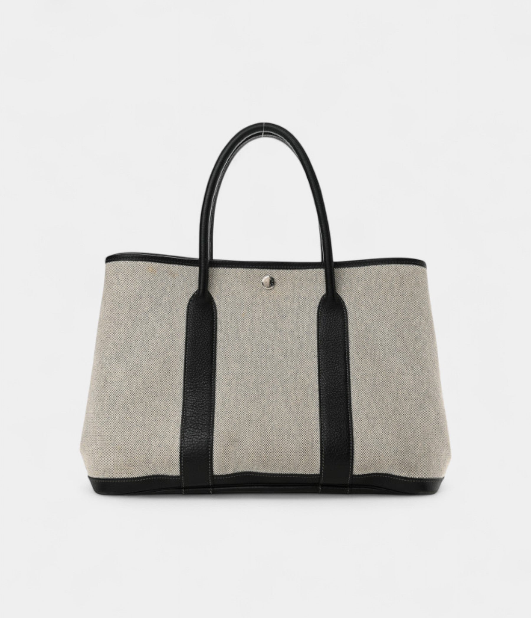 Toile Buffle Skipper Garden Party 36 MM Tote Black