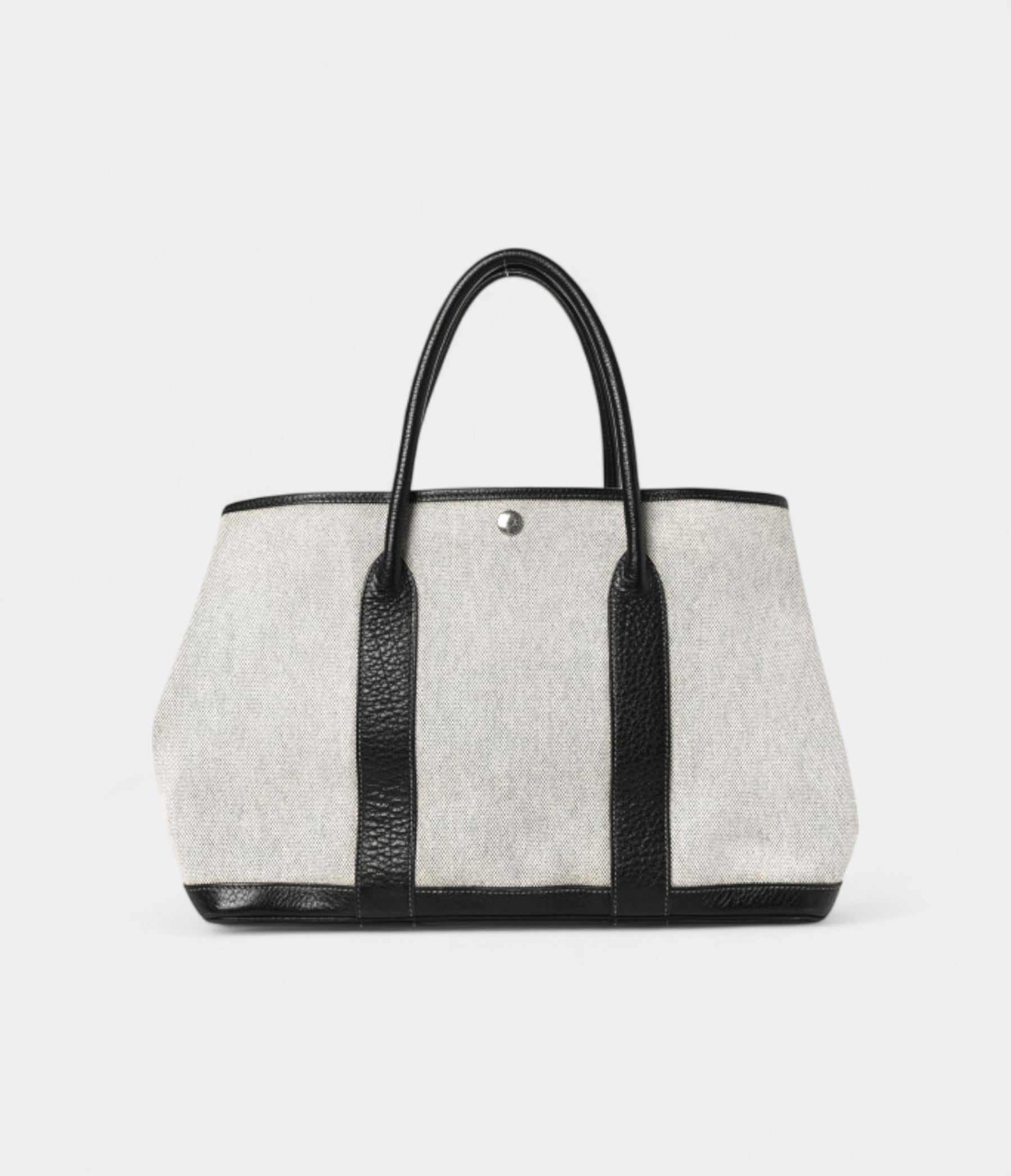 Toile Buffle Skipper Garden Party 36 MM Tote Black